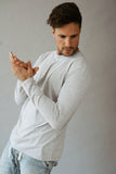 GO. Dolg rokav (Svetlo Siva)